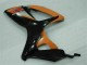 Preto Laranja Moto Plástico GSXR 600 / 750 K6 06-07 Preto Laranja Moto Plástico GSXR 600 / 750 K6 06-07