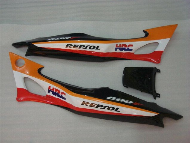 Preto Laranja Repsol Abs Kit Completos Carenagem Moto CBR 600 F3 95-98