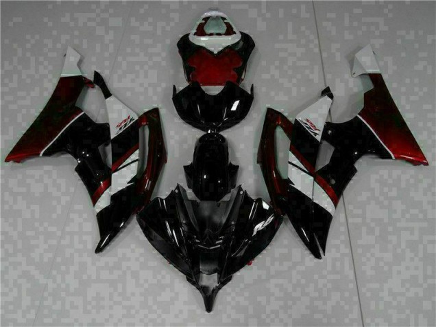 Preto Moto Plásticos R6 08-16