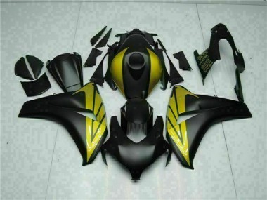 Preto Ouro Carenagem Moto CBR 1000RR 08-11