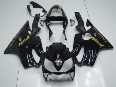 Preto Ouro Carenagem Moto CBR 600 F4i 01-03