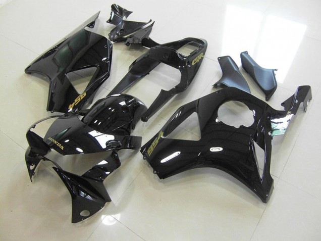 Preto Ouro Decalque Carenagem Moto CBR 900RR 954 02-03 Preto Ouro Decalque Carenagem Moto CBR 900RR 954 02-03