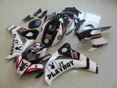 Preto Playboy Carenagem Moto CBR 1000RR 08-11