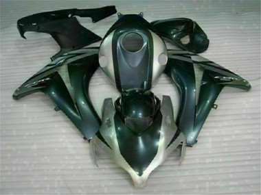 Preto Prata Carenagem Moto CBR 1000RR 08-11