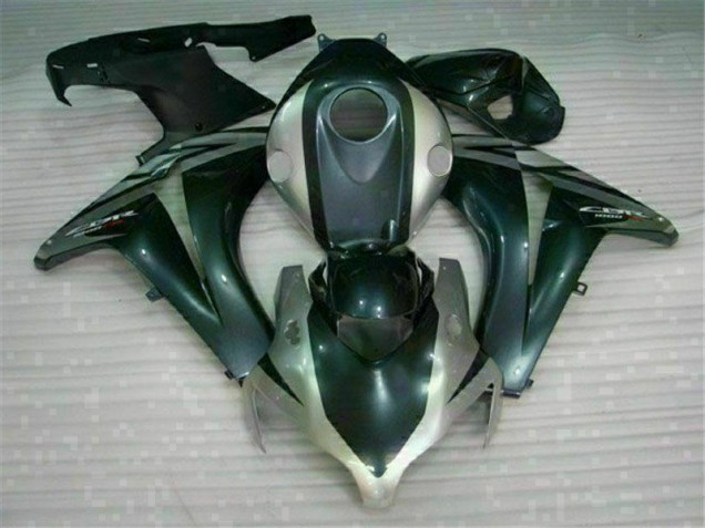 Preto Prata Carenagem Moto CBR 1000RR 08-11