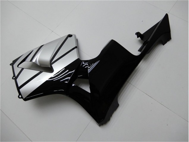 Preto Prata Carenagem Moto CBR 600RR 03-04