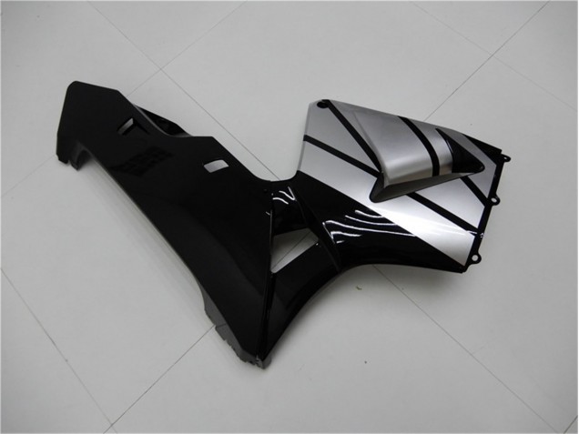 Preto Prata Carenagem Moto CBR 600RR 03-04