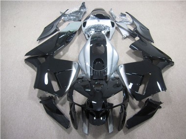 Preto Prata Carenagem Moto CBR 600RR 07-08