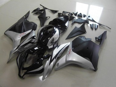 Preto Prata Carenagem Moto CBR 600RR 09-12