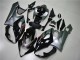 Preto Prata Carenagem Moto GSXR 1000 K5 05-06 Preto Prata Carenagem Moto GSXR 1000 K5 05-06