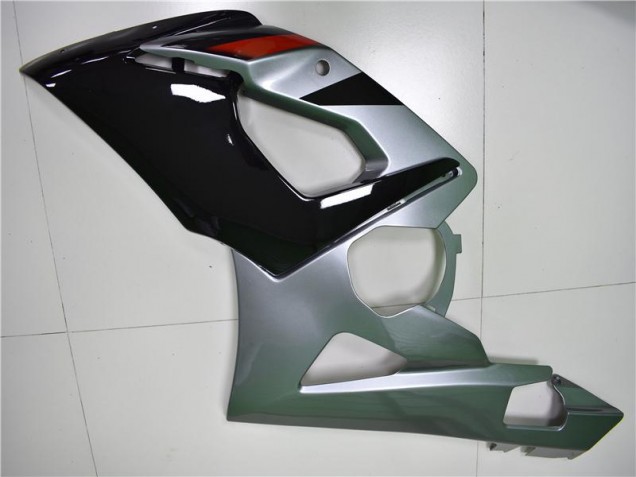 Preto Prata Carenagem Moto GSXR 1000 K5 05-06 Preto Prata Carenagem Moto GSXR 1000 K5 05-06