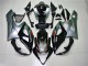 Preto Prata Carenagem Moto GSXR 1000 K5 05-06 Preto Prata Carenagem Moto GSXR 1000 K5 05-06