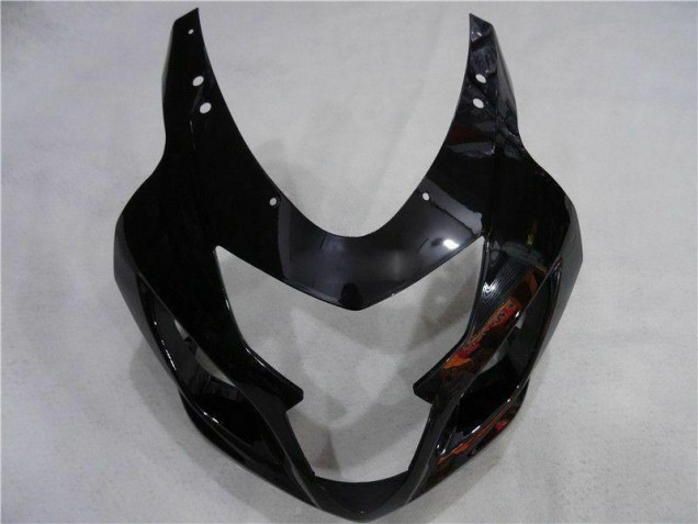 Preto Prata Carenagem Moto GSXR 600 / 750 K4 04-05