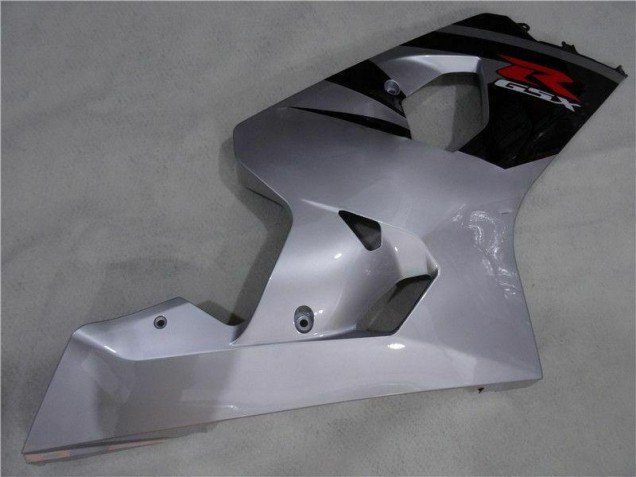 Preto Prata Carenagem Moto GSXR 600 / 750 K4 04-05