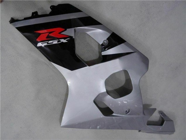Preto Prata Carenagem Moto GSXR 600 / 750 K4 04-05