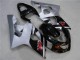 Preto Prata Carenagem Moto GSXR 600 / 750 K4 04-05