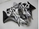 Preto Prata Cinzento Carenagem Moto CBR 1000RR 06-07