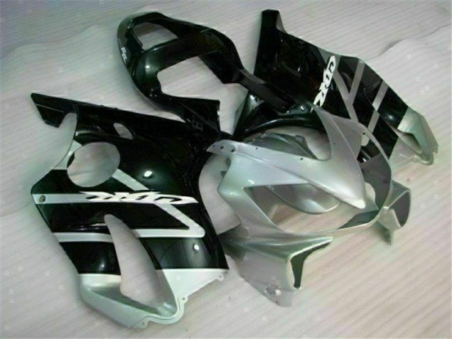 Preto Prata Kits Carenagem Moto CBR 600 F4i 01-03