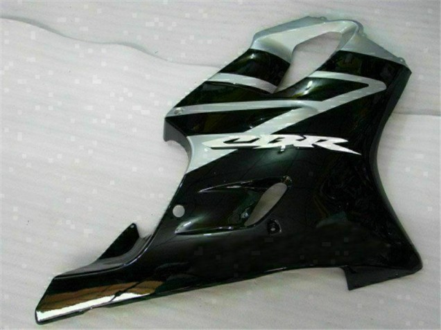 Preto Prata Kits Carenagem Moto CBR 600 F4i 01-03