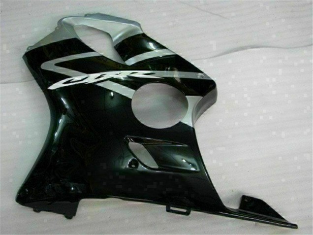 Preto Prata Kits Carenagem Moto CBR 600 F4i 01-03