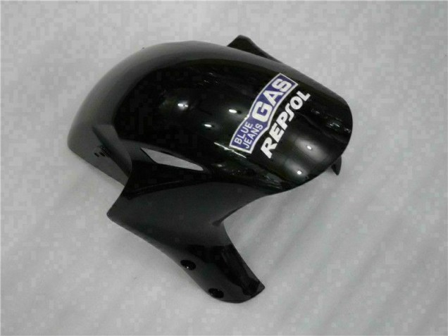 Preto Prata Repsol Abs Moto Plásticos CBR 1000RR 04-05 Preto Prata Repsol Abs Moto Plásticos CBR 1000RR 04-05