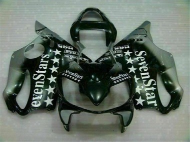 Preto Prata SevenStarss Carenagem Moto CBR 600 F4i 01-03