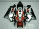 Preto Prata Vermelho Carenagem Moto CBR 600RR 05-06