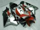Preto Prata Vermelho Carenagem Moto CBR 600RR 05-06