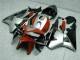 Preto Prata Vermelho Carenagem Moto CBR 600RR 05-06