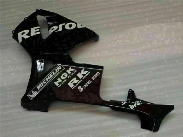 Preto Repsol Abs Kits Carenagem Moto CBR 600RR 05-06 Preto Repsol Abs Kits Carenagem Moto CBR 600RR 05-06