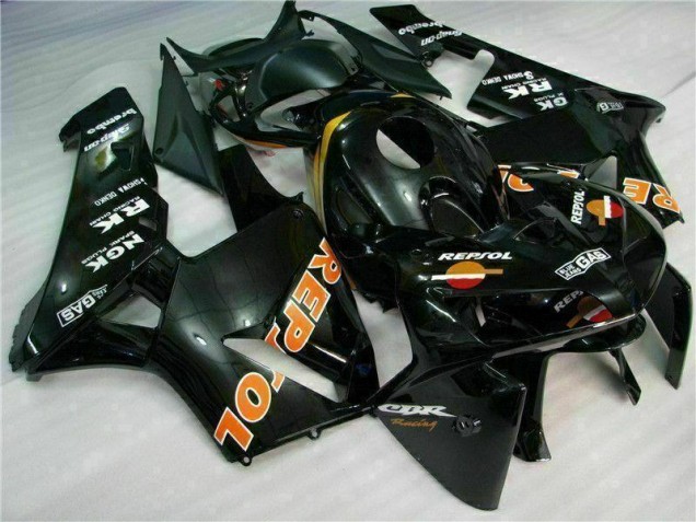 Preto Repsol Abs Kits Completos Carenagem Moto CBR 600RR 05-06 Preto Repsol Abs Kits Completos Carenagem Moto CBR 600RR 05-06