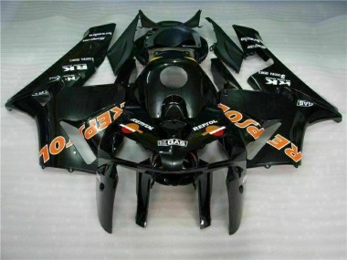Preto Repsol Abs Kits Completos Carenagem Moto CBR 600RR 05-06