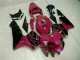Preto Roxo Carenagem Moto CBR 600RR 05-06