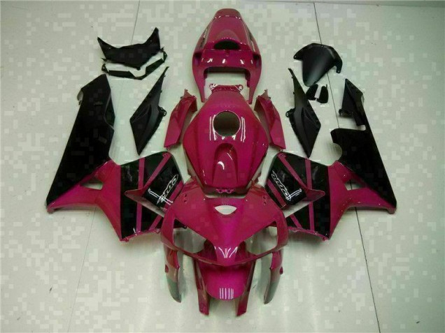 Preto Roxo Carenagem Moto CBR 600RR 05-06