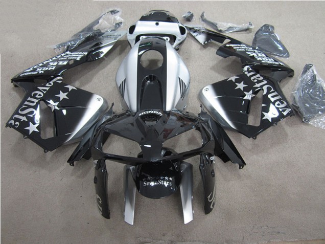 Preto SevenStars Carenagem Moto CBR 600RR 05-06
