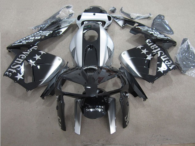 Preto SevenStars Carenagem Moto CBR 600RR 07-08
