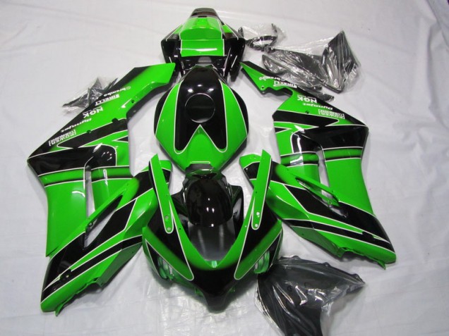 Preto Verde Carenagem Moto CBR 1000RR 04-05 Preto Verde Carenagem Moto CBR 1000RR 04-05