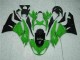 Preto Verde Injeção Kit Carenagem ZX6R 09-12 Preto Verde Injeção Kit Carenagem ZX6R 09-12