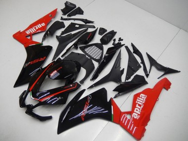 Preto Vermelho Abs Kits Completos Carenagem Moto RSV4 09-15