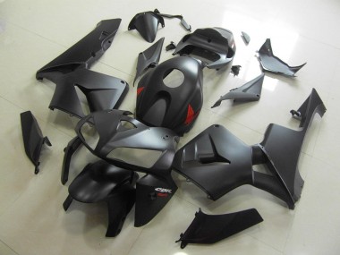 Preto Vermelho Abs Moto Plásticos CBR 600RR 05-06