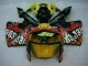 Preto Vermelho Amarelo 46 Carenagem Moto CBR 600RR 05-06