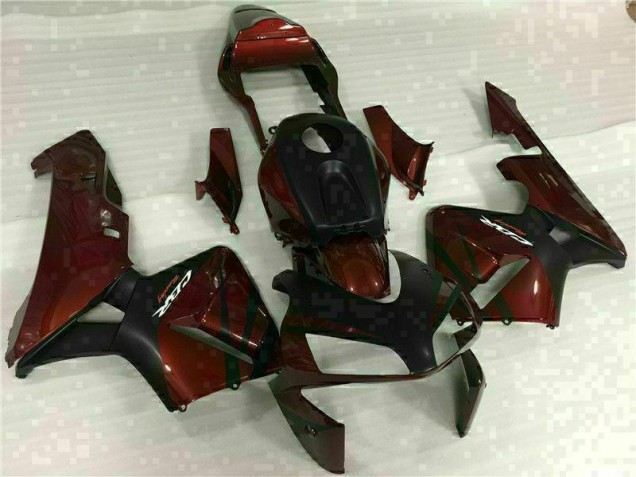 Preto Vermelho Carroçaria Moto CBR 600RR 03-04