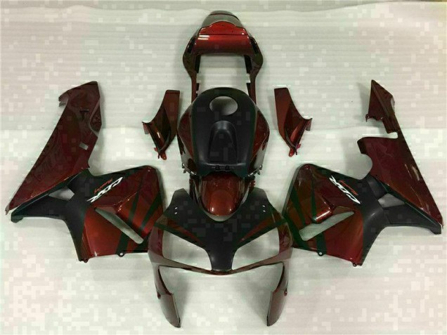Preto Vermelho Carroçaria Moto CBR 600RR 03-04