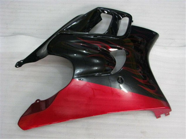 Preto Vermelho Chama Abs Motocicleta Plástico CBR 600 F3 95-98