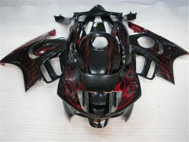 Preto Vermelho Chama Abs Motocicleta Plástico CBR 600 F3 95-98