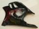 Preto Vermelho Chama Carroçaria Moto CBR 600 F4i 04-07 Preto Vermelho Chama Carroçaria Moto CBR 600 F4i 04-07