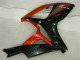 Preto Vermelho Kit Carenagem Moto GSXR 600 / 750 K6 06-07 Preto Vermelho Kit Carenagem Moto GSXR 600 / 750 K6 06-07