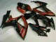 Preto Vermelho Kit Carenagem Moto GSXR 600 / 750 K6 06-07 Preto Vermelho Kit Carenagem Moto GSXR 600 / 750 K6 06-07