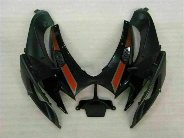 Preto Vermelho Kits Carenagem Moto GSXR 600 / 750 K6 06-07