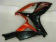 Preto Vermelho Kits Carenagem Moto GSXR 600 / 750 K6 06-07